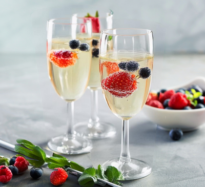 Celebrate the 4th of July with Our Red, White & Blueberry Wine Spritzer!