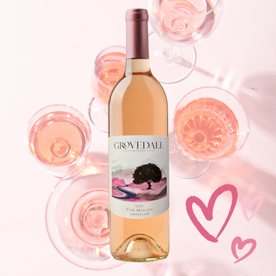 A Romantic Twist with Grovedale's Pink Moscato: Valentine's Day Cocktail Delight